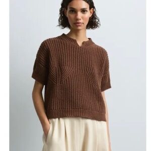 Cordera short sleeve sweater top